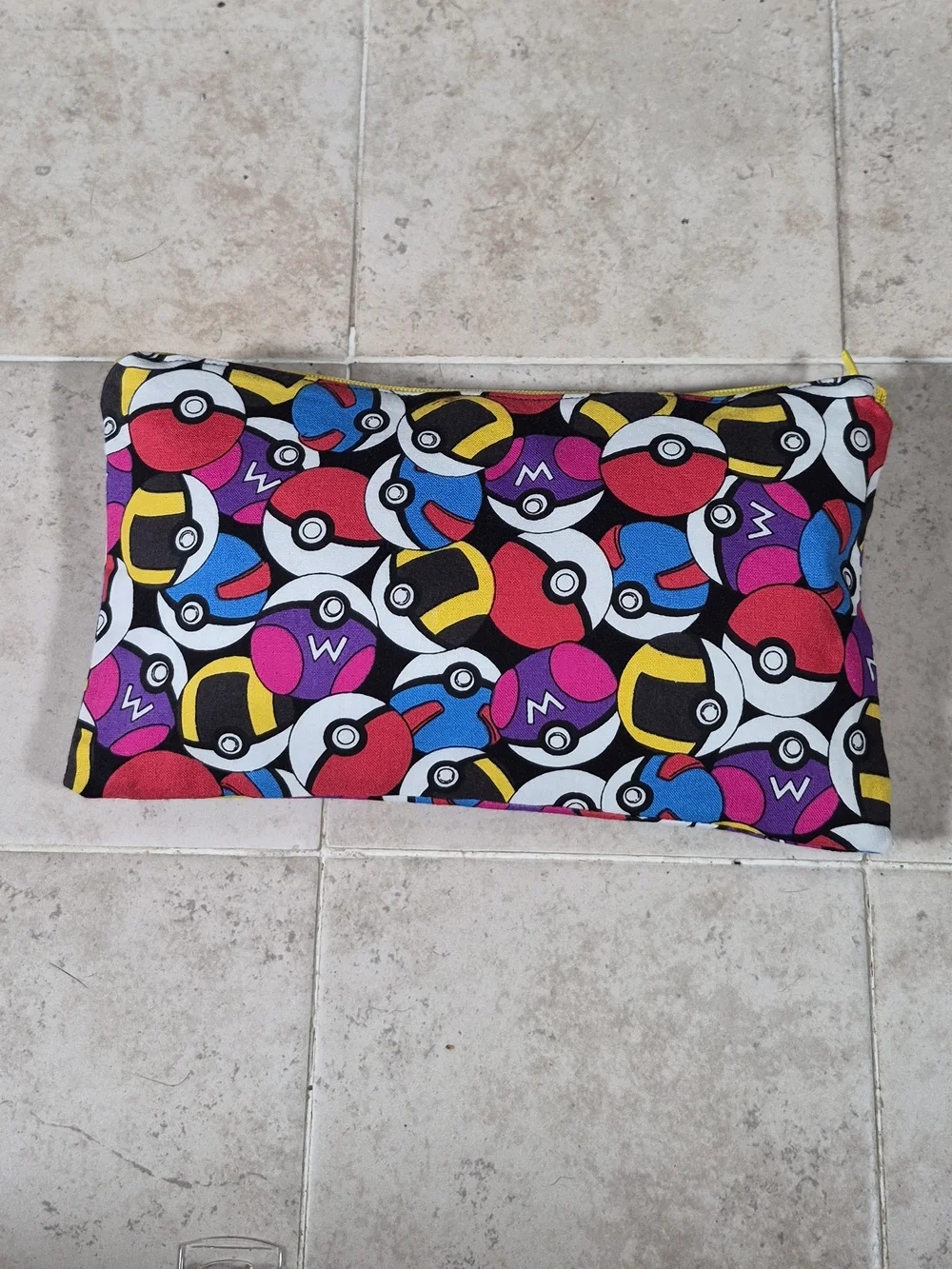 Poké Ball Print Travel Pack - Pink, Blue, Yellow